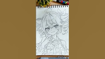 Drawing Kasane Teto ✨💖 #初音ミク #DECO27 #チェリーポップ #miku #hatsunemiku