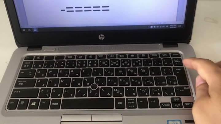 Hướng dẫn sử dụng bàn phím laptop hp