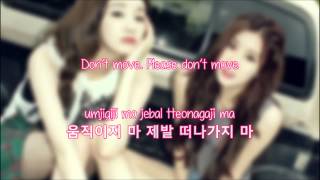 Davichi - Don't Move (Eng/Rom/Hangul lyrics)