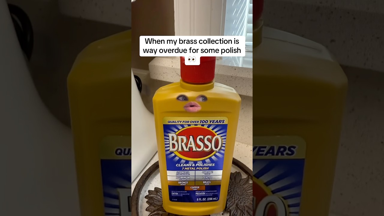 My brass has sass 😂