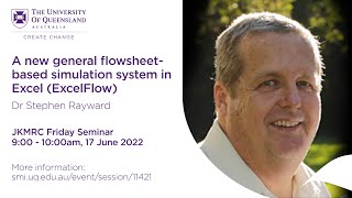 A new general flowsheet-based simulation system in Excel (ExcelFlow) - Dr Stephen Rayward screenshot 2