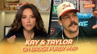 Brock Purdy MVP CASE By Kay Adams & Taylor Lewan 💥🤨