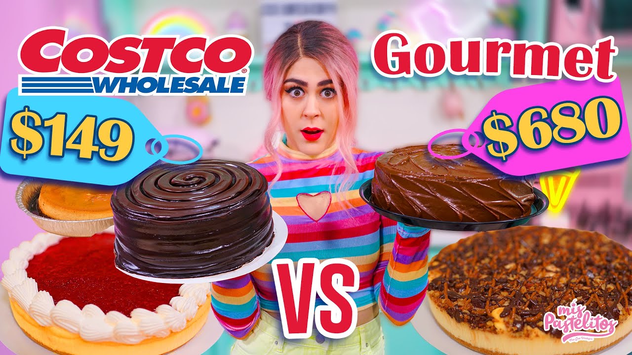 PASTELES DE COSTCO VS PASTELERÍA GOURMET ¿CUÁL ES MEJOR? | MIS PASTELITOS