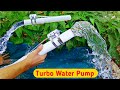 775 motor Turbine Water pump ||How to make water pump from pvc pipe||