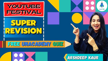 Class 9:  Super Revision with Free Unacademy Quiz | Mathematics | Just 9th | Arshdeep Kaur