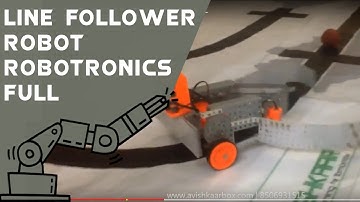 Line Follower Robot I Robotronics FULL