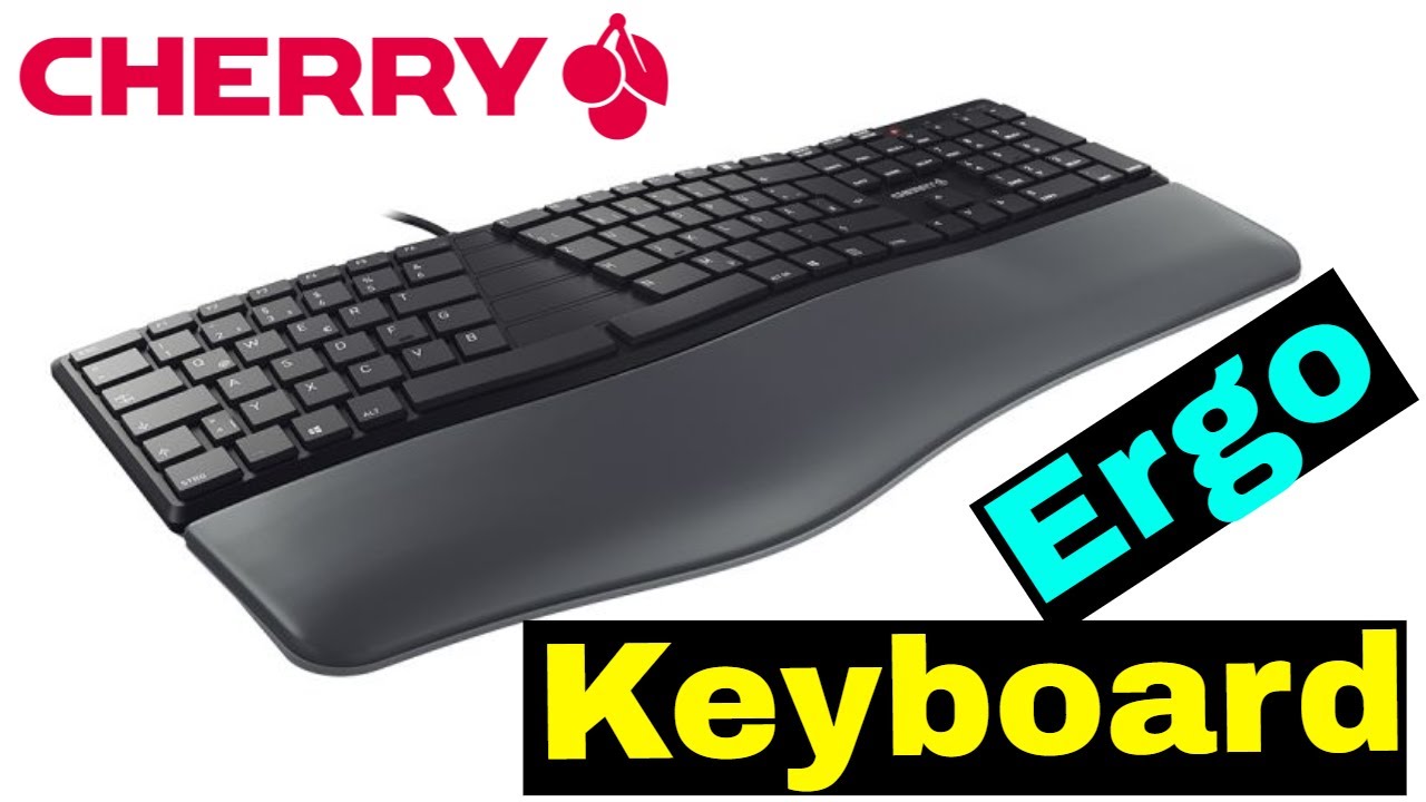 Cherry Ergonomic Keyboard CHERRY KC 4500 ERGO Unboxing and Review