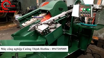 Máy cán ren siêu tốc tự động