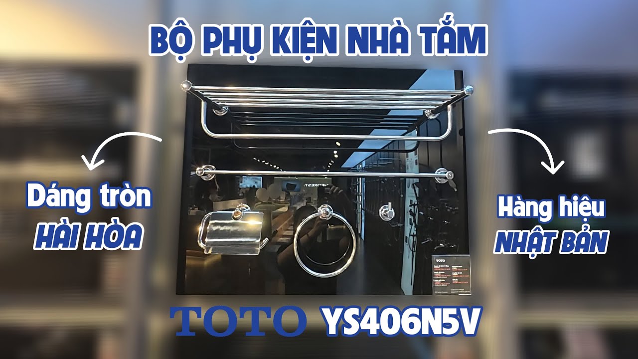 Bộ phụ kiện nhà tắm TOTO YS406N5V (5 món)