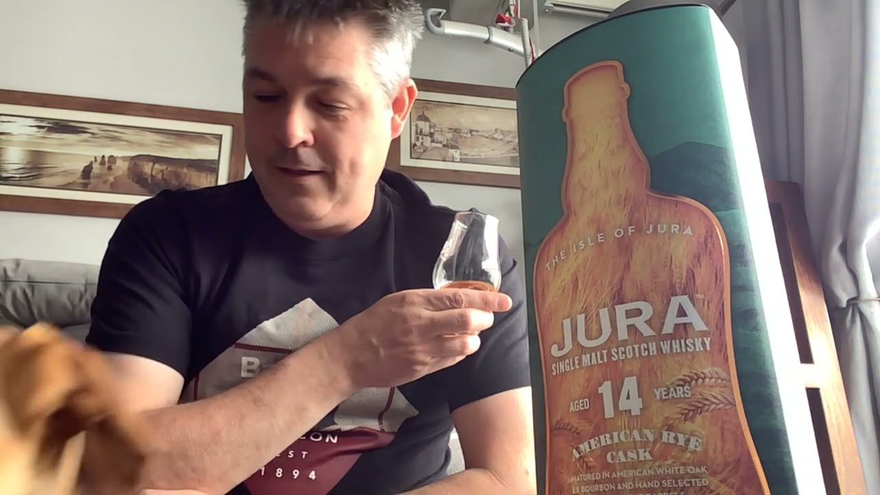 JURA - 14 YEAR OLD AMERICAN RYE CASK Scottish Whisky / Whiskey