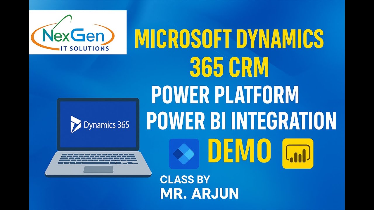 Demo Class #1 : MS Dynamics 365 CRM - Power Platform & Power BI ...
