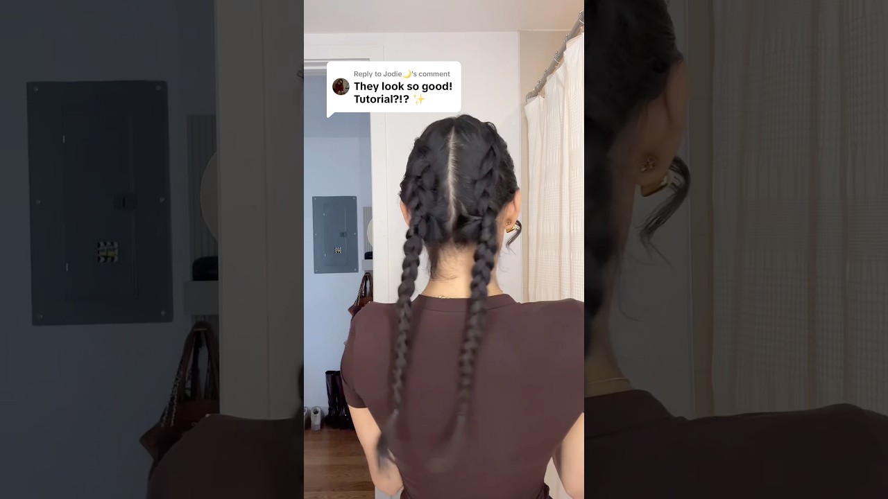 Видеоурок по плетению двойной косы для тонких волос