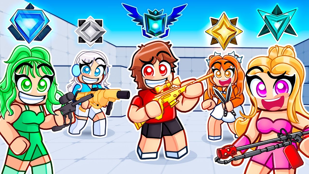 Kick Rivals Base Rivals But Your Rank = Your Loadout... - YouTube