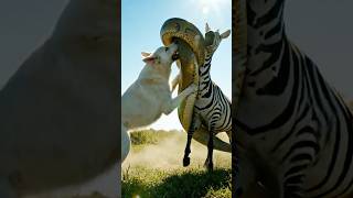Dog Fights Giant Python to Save Trapped Zebra! Profile