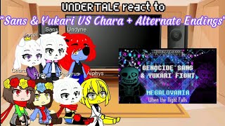 UNDERTALE react to "Sans & Yukari VS Chara + Alternate Endings" | 5K subscribers special!