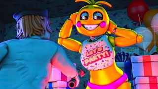Video thumbnail of "[SFM] FNAF Toy Chica Dodging Dance | Bemax - Fire"
