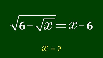 A Nice Algebra Problem | Math Olympiad | Solve for x=?
