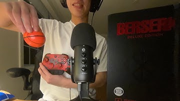 My first ASMR video | rambling and assortment