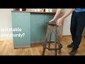 How to assemble a wooden bar stool for kitchen counters -123.Furniture How to assemble a wooden bar stool for kitchen counters -123.Furniture