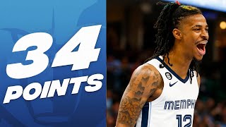 Ja Morant RETURN 34 PTS 8 AST & INSANE Game Winner vs Pelicans Full Highlights - Dec 19, 2023