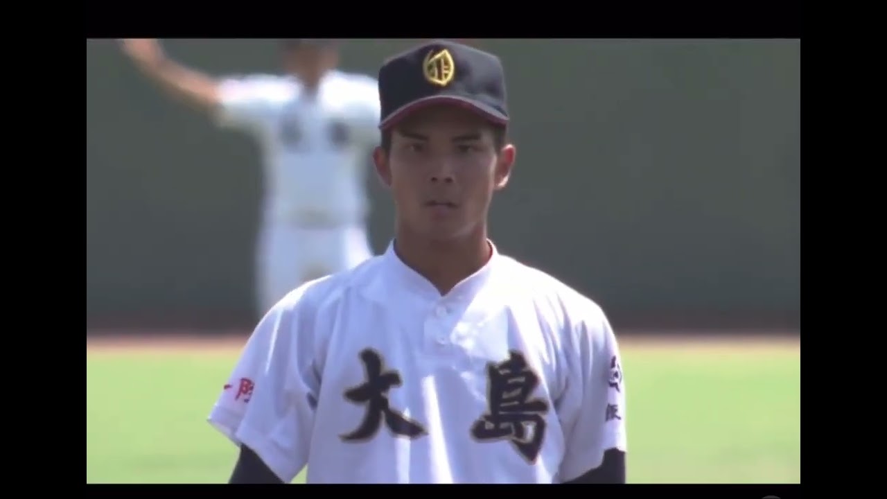 2022夏⚾️ 大島高校 鹿児島県大会決勝進出！ 準決勝 vs 国分中央戦 大野投手13奪三振の圧巻のピッチング！ 【大野投手、三振を奪った打席すべて】