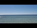 Ocean Swells Rolling onto Beach in Pensacola Florida, 2D 1080p