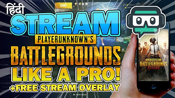 How To Stream PUBG Mobile Like A Pro | From Phone to Pc - Streamlabs OBS Tutorial 2020 [HINDI]