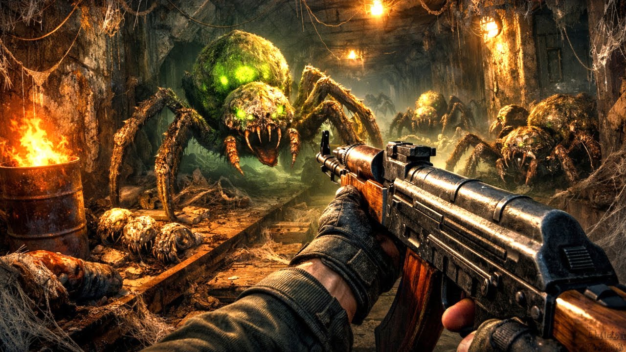 Эти разработчики совершенно не заботятся о вашей арахнофобии!