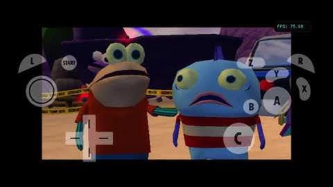 DolphiniOS- Pre-Beta Build Test + Speed Test #74 (SpongeBob The Movie Video Game) iPhone XR