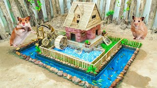 How to make Hamster Playground - DIY Hamster Maze - Hamster House