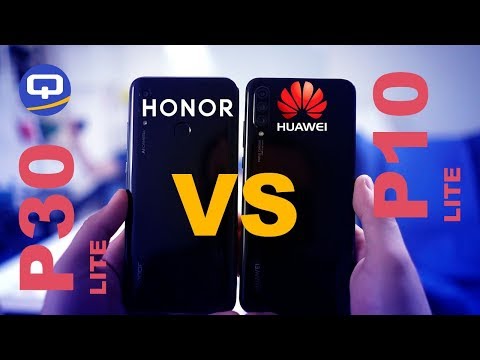 Сравнение Huawei P30 lite и Huawei Honor 10 Lite / QUKE.RU /