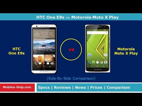 HTC One E9s vs Motorola Moto X Play (Side-By-Side Comparison)