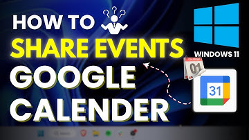 How to Share Google Calendar Event Link & Access?