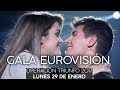 OT GALA EUROVISIÓN ENTERA | RecordandOT | OT 2017