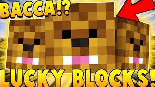 *NEW* BACCA LUCKY BLOCK MOD SKY STAIRCASE CHALLENGE | Minecraft - Lucky Block Mod | JeromeASF