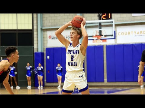 Max Topham 6”6 SG Mid-Season Highlights College of Southern Nevada