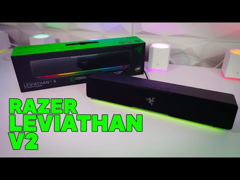 Razer Leviathan V2 X Sound bar unboxing and impressions