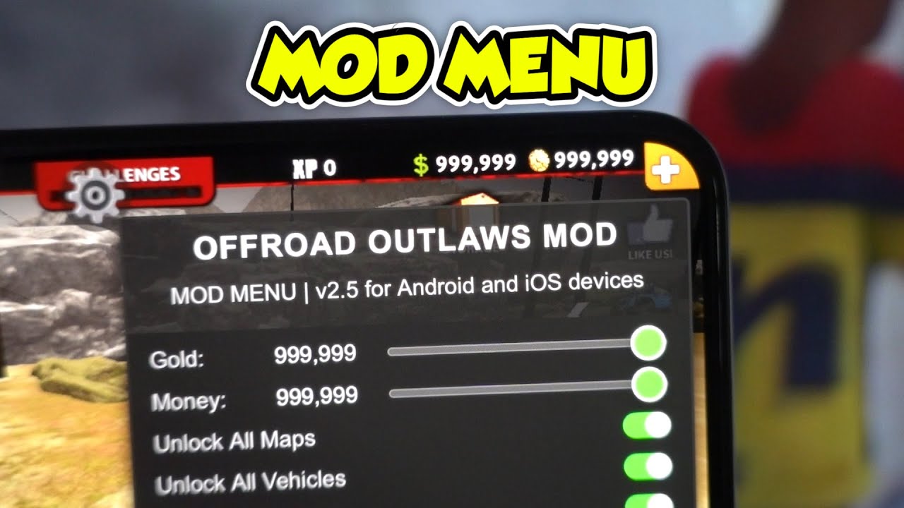 Offroad Outlaws Hack Unlimited Gold and Money MOD 💰🚙🔥