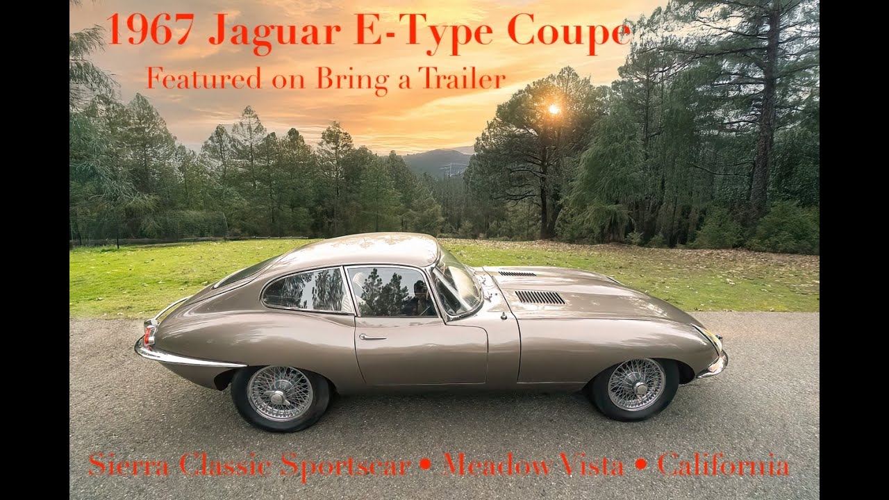 1967 Jaguar FHC Cold Start Video, featured on Bring a Trailer by Sierra Classic Sportscar