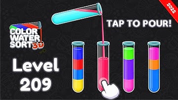 Color Water Sort Puzzle: Liquid Sort It 3D - Level - 209 | Hire Games