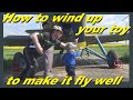 How to wind up your toy to make it fly well, or SCHAS PROGREYEM I POYEDEM  Tsuniv DZ  Аеродром Цунів