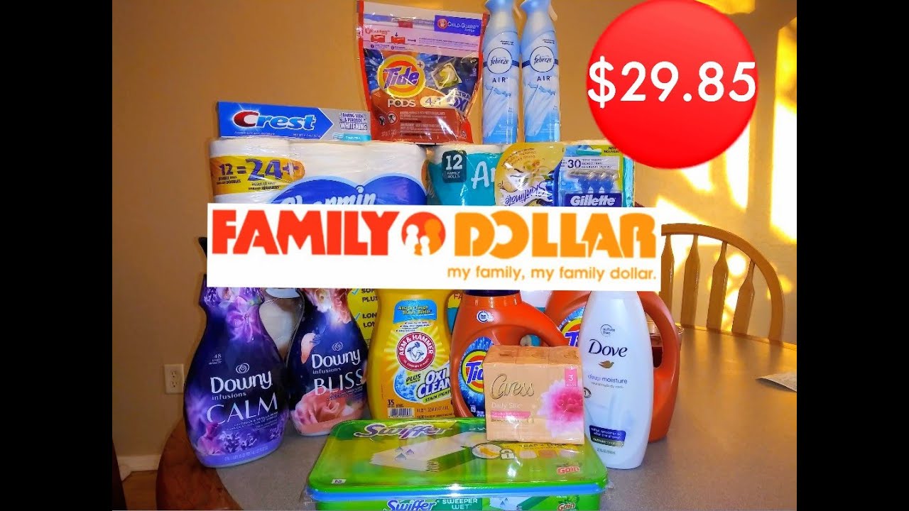 Family dollar couponing $20 off $75 threw 3/7/20 - YouTube