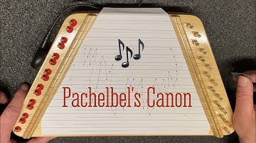 Pachelbel’s Canon played on the zither lap harp.
