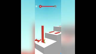 Ladder Stair Racing - Stack the stairs - Level 14 | Ladder Run #Shorts screenshot 3