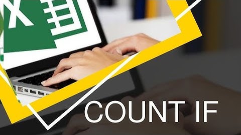شرح  دالة COUNTIF - كيفية عد الخلايا فى وجود شرط - ميكروسوفت إكسل - Microsoft Excel