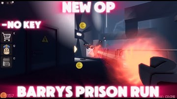 BARRY’S PRISON RUN Script – (Get god blaster, No Key)