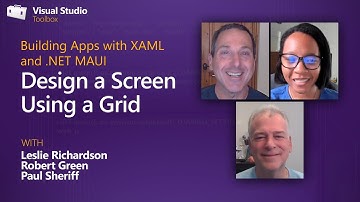 Design a Screen Using a Grid (3 of 18) | Building Apps with XAML and .NET MAUI