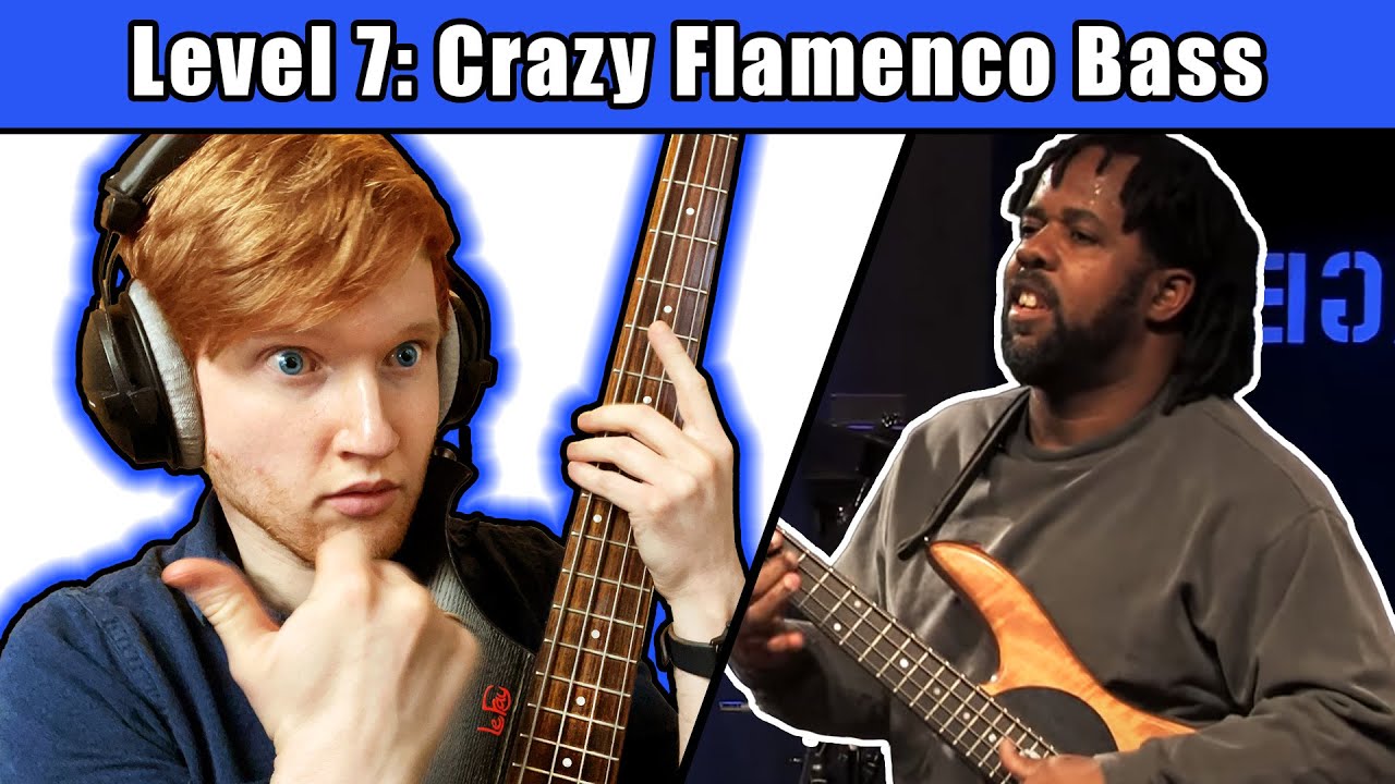I Played Victor Wooten's HARDEST Bass Solo (20 Levels Of Difficulty) -...