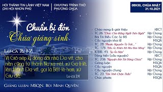 HTTL NHƠN PHÚ - Chương Trình Thờ Phượng Chúa - 31/10/2021