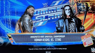 WWE|PS5|🎮|Naseer|Roman Vs Sting|Extreme Rules Match #wwe #wwe2k24 #ps5 #romanreigns #bloodline